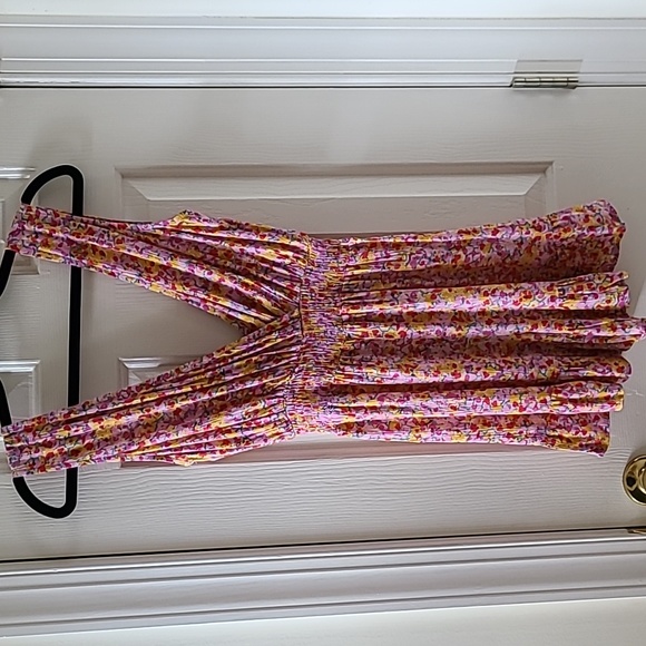 REWIND BRAND JUNIOR WOMENS PURPLE FLORAL SKORT ONE PIECE SIZE EXTRA SMALL XS - Picture 1 of 14